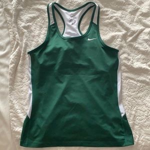 NIKE DRI-FIT TANK WITH BRA LINING / SIZE M